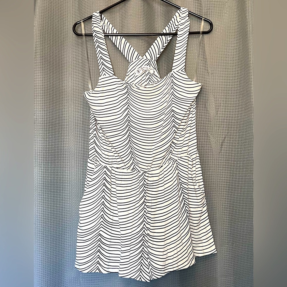 Fighting Eel Hawaii Med Romper Freehand Stripes